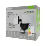 Naświetlacz LED NL-CCT 2x12W 2x950lm PIR IP54 3000/4000/6500K
