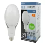 Żarówka LED Rocket E27 40W 6000K 4000lm E-27->E-40