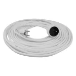 Przedłużacz 1 gniazdo 10m 3x1.5mm2 BIAŁY