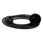 Przedłużacz 1 gniazdo 3m z/u 3x1.5mm2 CZARNY