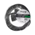 Przedłużacz 1 gniazdo 5m 3x1.5mm2 CZARNY