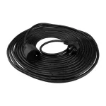 Przedłużacz 1 gniazdo 10m z/u 3x1.5mm2 CZARNY