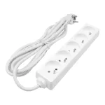 Przedłużacz 5 gniazd 3m 3x1.5mm2 BIAŁY
