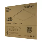 Panel LED Backlit 595x595x30 50W 5000lm 3000K IP20