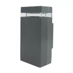Oprawa elewacyjna plastik OE-5S 1xGU10 ANTRACYT IP44