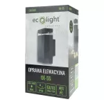 Oprawa elewacyjna plastik OE-5S 1xGU10 ANTRACYT