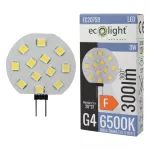 Żarówka G4 Pastylka 3W 12V 6500K 280lm IP20