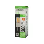 Żarówka G4 3W 12V 3000K 300lm IP20