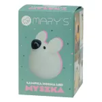 MARY'S lampka nocna LED Myszka biała
