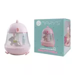 MARY'S POZYTYWKA LAMPKA NOCNA LED RGB RÓŻOWA 3000K+RGB