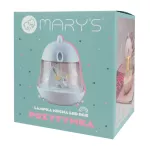 MARY'S pozytywka lampka nocna LED RGB niebieska