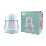 MARY'S pozytywka lampka nocna LED RGB niebieska