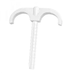 Hak podwójny HP-2 (50 szt)