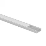 Profil N03 natynkowy anodowany +klosz mrożony 3m