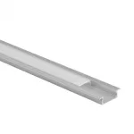 Profil P03 podtynkowy anodowany +klosz mleczny 3m