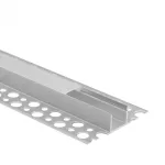 Profil GN02 natynkowy anodowany +klosz mrożony 2m