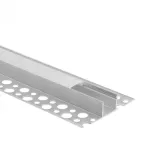 Profil GN03 natynkowy anodowany +klosz mleczny 3m