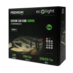 ZESTAW LED 320 COB 24V IP20 3000K /5m/ 630lm/1m