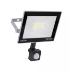 Naświetlacz LED z czujnikiem ruchu KROMA LED S 30W GREY CW
