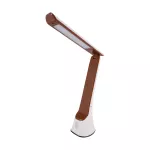 Lampka biurkowa LED GIBON LED WHITE/BROWN