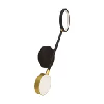 Oprawa dekoracyjna LED OMEGA LED I 10W BLACK/GOLD NW