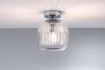 Lampa sufitowa łazienkowa RUYA E14 max.20W IP44 230V chrom / szkło