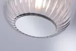 Lampa sufitowa łazienkowa RUYA E14 max.20W IP44 230V chrom / szkło