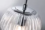 Lampa wisząca łazienkowa RUYA E14 max.20W IP44 230V chrom / szkło
