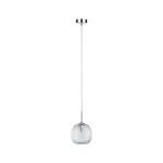Lampa wisząca łazienkowa RUYA E14 max.20W IP44 230V chrom / szkło