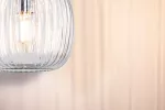Lampa wisząca łazienkowa RUYA E14 max.20W IP44 230V chrom / szkło