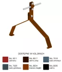 Uchwyt gąsior.prof. Z-śruba WZÓR 21 Hd=70mm /LA/ TYP AN-151R/LA/
