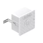 Skrzynka probiercza ścienna 150x150x100 biała+ R /TW/TYP AN-60A/B/R