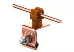 Uchw.na felc uniwersal.Z-zatrz.H=3,5cm/CU/ brązowy TYP AN-06HN/CU/