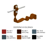 Uchwyt dach.prof.skr.Z-śr. WZÓR 2 H=10cm /LA/ TYP AN-27E/LA/