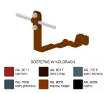 Uchwyt dach.prof.pros.Z-śr. WZÓR4 Hd=70mm /LA/ TYP AN-24M/LA/-N