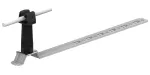 Uchw.dach.uniw.Z-zatrz. L=280mm, Hd=75mm /OG/ czarny TYP AN-19KP/OG/C-N