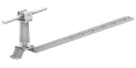 Uchw.dach.uniw.Z-zatrz. L=280mm, Hd=75mm /OG/ szary TYP AN-19KP/OG/S-N