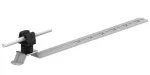 Uchw.dach.uniw.Z-zatrz. L=280mm, Hd=35mm /OG/ czarny TYP AN-19KPN/OG/C-N