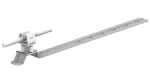 Uchw.dach.uniw.Z-zatrz. L=280mm, Hd=35mm /OG/ szary TYP AN-19KPN/OG/S-N