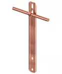 Uchwyt prosty Hd=140mm Z-zagięcie /CU/ TYP AN-13/CU/-N