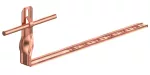 Uchwyt dach.regul.skr.Z-zag. L=280mm, Hd=90mm /CU/ TYP AN-22K/CU/-N