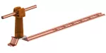 Uchw.dach.uniw.Z-zatrz. L=280mm, Hd=75mm /CU/ brąz TYP AN-19KP/CU/-N