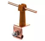 Uchw.na felc uniwersal.Z-zatrz.H=7cm /CU/ brązowy TYP AN-06H/CU/