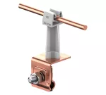 Uchw.na felc uniwersal.Z-zatrz.H=7cm /CU/ szary TYP AN-06H/CU/S