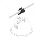 Adapter do przewodu okrągłego - fi8 na fi10 /TW/ TYP AN-12A