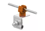 Uchw.na felc uniwersal.Z-zatrz.H=3,5cm/OH/ brązowy TYP AN-06HN/OH/