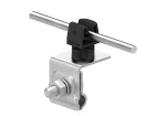 Uchw.na felc uniwersal.Z-zatrz.H=3,5cm/OH/ czarny TYP AN-06HN/OH/C