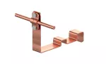 Uchwyt dach.prof.pros.Z-śr. WZÓR 23 H=10cm /CU/ TYP AN-25W/CU/