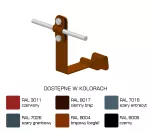 Uchwyt dach.prof.pros.Z-śr. WZÓR 32 H=10cm /LA/ TYP AN-26I/LA/