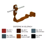 Uchwyt dach.prof.skr.Z-śr. WZÓR 6 H=10cm /LA/ TYP AN-28B/LA/